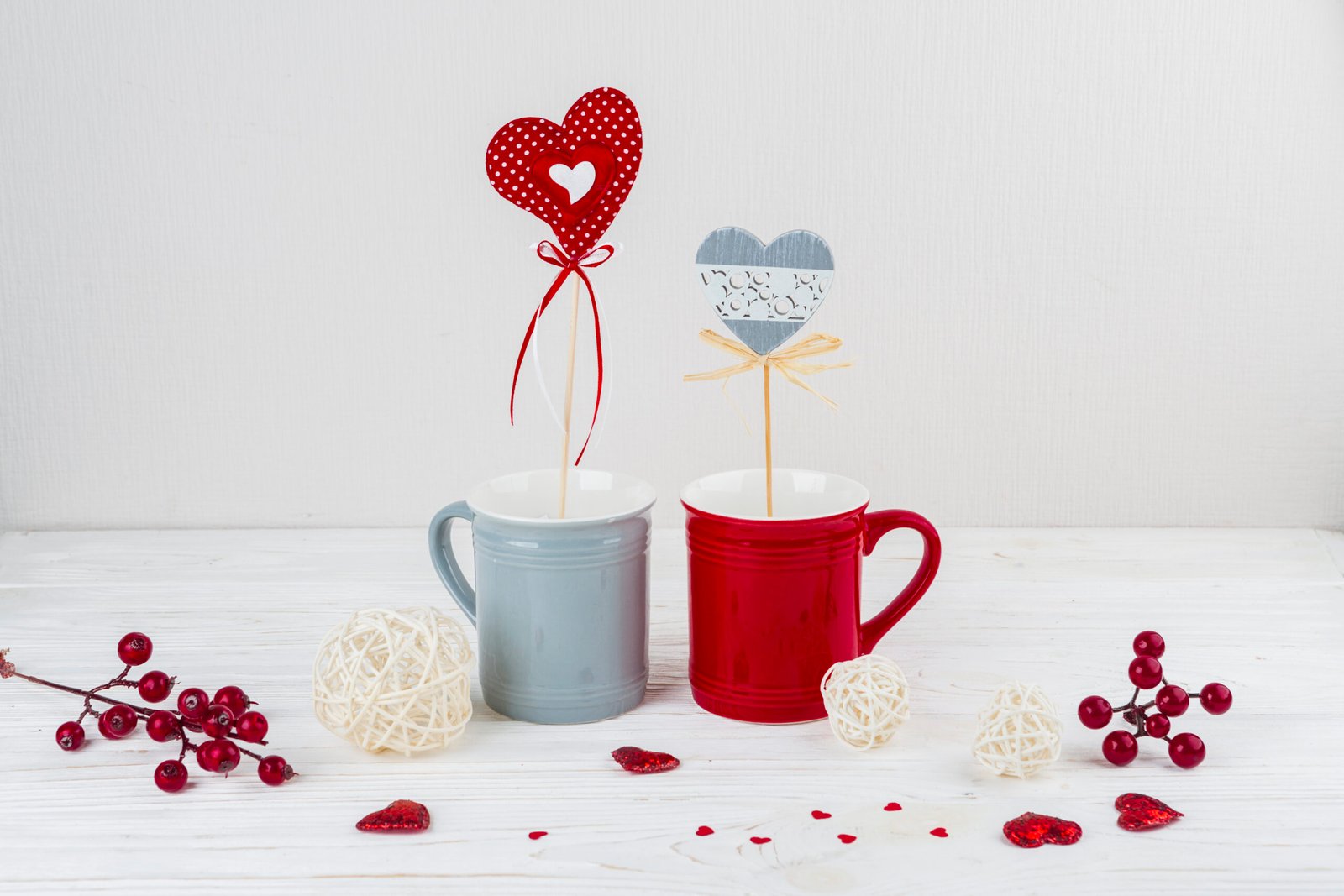 Heart Shaped Mugs